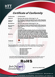 Certificate conformity
